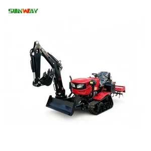 Multi-Functional Tracked Crawler Tractor