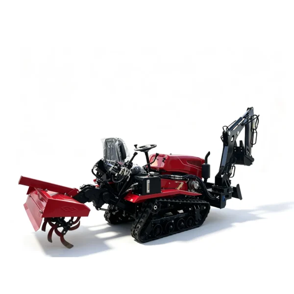 Multi-Functional Tracked Crawler Tractor